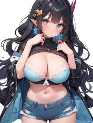 折叠门模型与可爱女生：一场关于空间与情感的对话
